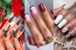  Cute Candy Cane Nails To Get You In The Festive Mood